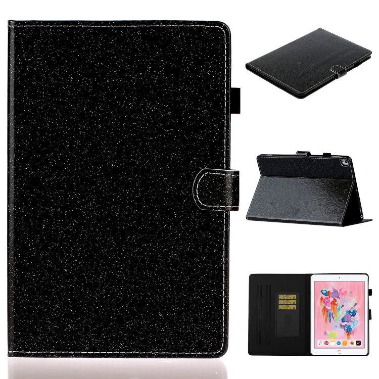 Custodia in pelle flip orizzontale con vernice glitterata in polvere con supporto e slot per schede, For Huawei MediaPad T5, For iPad 10.2 / 10.5, For iPad 2 / 3 / 4, For iPad Air / Air 2 / iPad 9.7