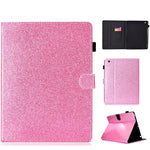 Custodia portafoglio in pelle glitterata per tablet