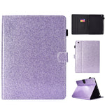 Custodia portafoglio in pelle glitterata per tablet