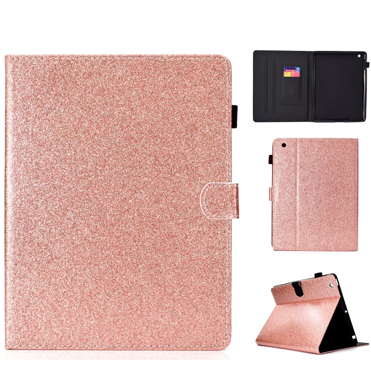 Custodia portafoglio in pelle glitterata per tablet