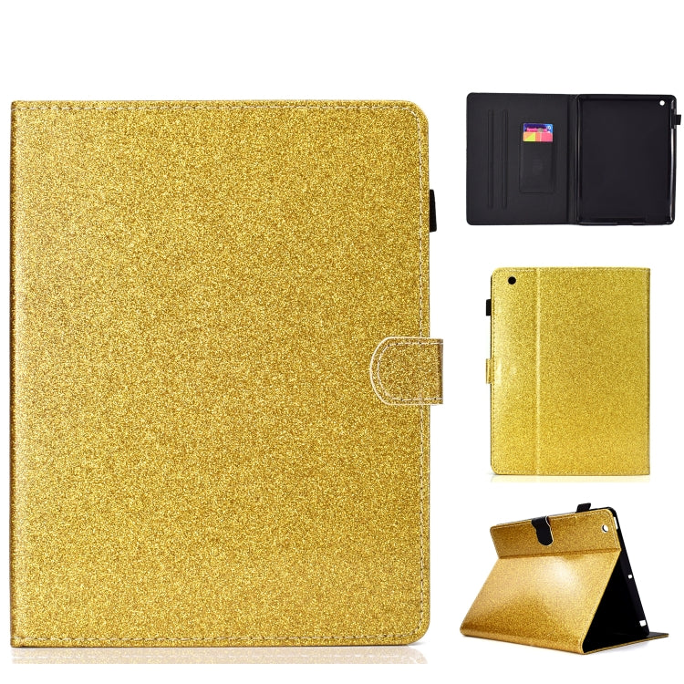 Custodia portafoglio in pelle glitterata per tablet