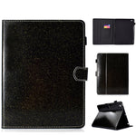 Custodia portafoglio in pelle glitterata per tablet