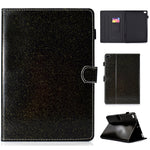 Custodia portafoglio in pelle glitterata per tablet