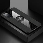 Custodia protettiva in TPU antiurto con tessuto per cuciture XINLI con supporto per anello, For Samsung Galaxy S20, For Samsung Galaxy S20 FE, For Samsung Galaxy S20+, For Samsung Galaxy S20 Ultra, For Samsung Galaxy S21 5G                             ...