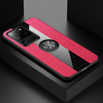 Custodia protettiva in TPU antiurto con tessuto per cuciture XINLI con supporto per anello, For Samsung Galaxy S20, For Samsung Galaxy S20 FE, For Samsung Galaxy S20+, For Samsung Galaxy S20 Ultra, For Samsung Galaxy S21 5G                             ...