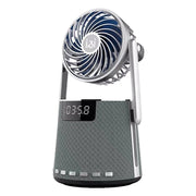 Altoparlante doppia sveglia Bluetooth wireless SOAIY K8 con piccola ventola