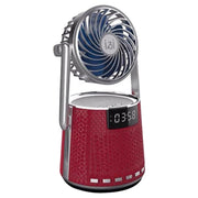Altoparlante doppia sveglia Bluetooth wireless SOAIY K8 con piccola ventola
