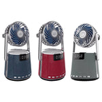 Altoparlante doppia sveglia Bluetooth wireless SOAIY K8 con piccola ventola
