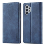 LC.IMEEKE Forte magnetismo Ultra-sottile orizzontale Flip Matte TPU + Custodia in pelle PU con supporto e slot per carte e portafoglio, For Samsung Galaxy A32 5G