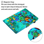 Custodia portafoglio in pelle con supporto per iPad mini 2024 e m