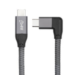 Cavo USB-C 100W a gomito con trasmissione dati e video
