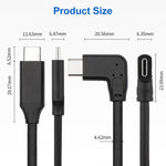 Cavo USB-C 60W 3A PD ricarica rapida 0.5-2m