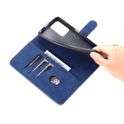 AZNS Skin Feel Calf Texture Custodia in pelle con apertura orizzontale con slot per carte, supporto e portafoglio, For Xiaomi Redmi 10