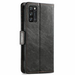CustodiaNeo Business Custodia in pelle PU con doppia fibbia magnetica con giunzione orizzontale con supporto, slot per carte e portafoglio, For Blackview A100, For Infinix Note 10 Pro, For Oukitel C21 Pro, For OPPO Realme GT Master