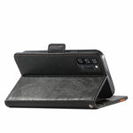 CustodiaNeo Business Custodia in pelle PU con doppia fibbia magnetica con giunzione orizzontale con supporto, slot per carte e portafoglio, For Blackview A100, For Infinix Note 10 Pro, For Oukitel C21 Pro, For OPPO Realme GT Master