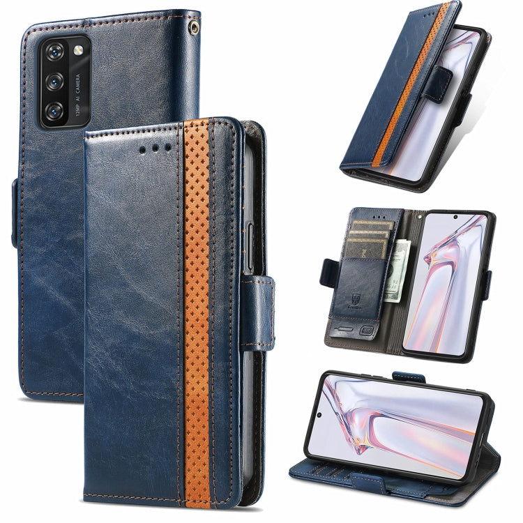 CustodiaNeo Business Custodia in pelle PU con doppia fibbia magnetica con giunzione orizzontale con supporto, slot per carte e portafoglio, For Blackview A100, For Infinix Note 10 Pro, For Oukitel C21 Pro, For OPPO Realme GT Master