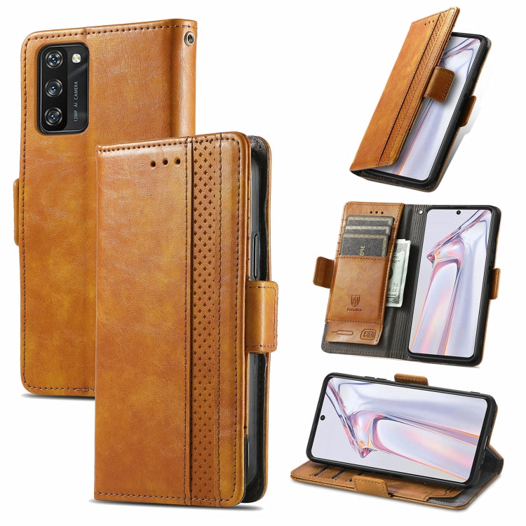 CustodiaNeo Business Custodia in pelle PU con doppia fibbia magnetica con giunzione orizzontale con supporto, slot per carte e portafoglio, For Blackview A100, For Infinix Note 10 Pro, For Oukitel C21 Pro, For OPPO Realme GT Master