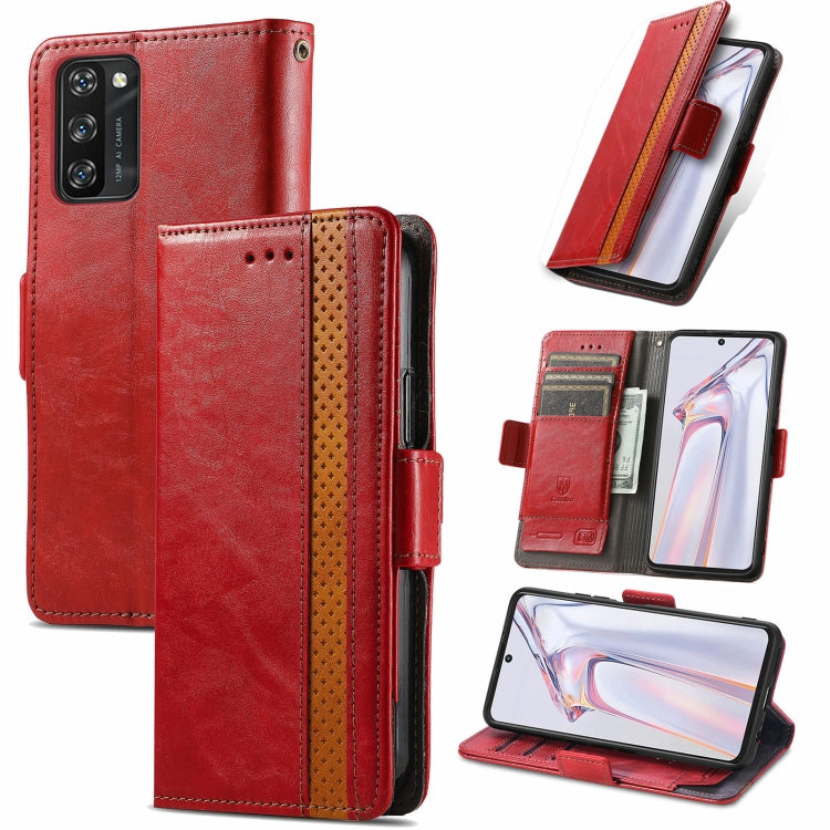CustodiaNeo Business Custodia in pelle PU con doppia fibbia magnetica con giunzione orizzontale con supporto, slot per carte e portafoglio, For Blackview A100, For Infinix Note 10 Pro, For Oukitel C21 Pro, For OPPO Realme GT Master