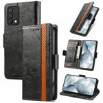 CustodiaNeo Business Custodia in pelle PU con doppia fibbia magnetica con giunzione orizzontale con supporto, slot per carte e portafoglio, For Blackview A100, For Infinix Note 10 Pro, For Oukitel C21 Pro, For OPPO Realme GT Master