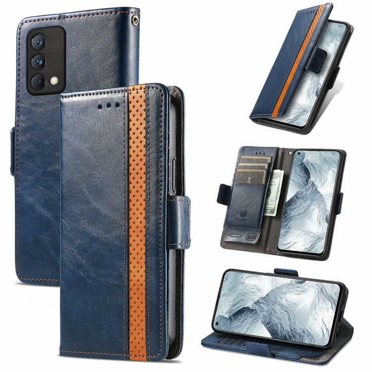 CustodiaNeo Business Custodia in pelle PU con doppia fibbia magnetica con giunzione orizzontale con supporto, slot per carte e portafoglio, For Blackview A100, For Infinix Note 10 Pro, For Oukitel C21 Pro, For OPPO Realme GT Master