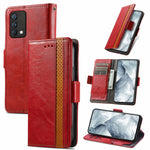 CustodiaNeo Business Custodia in pelle PU con doppia fibbia magnetica con giunzione orizzontale con supporto, slot per carte e portafoglio, For Blackview A100, For Infinix Note 10 Pro, For Oukitel C21 Pro, For OPPO Realme GT Master