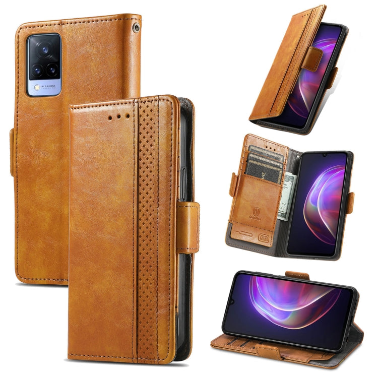 CustodiaNeo Business Custodia in pelle PU con doppia fibbia magnetica con giunzione orizzontale con supporto, slot per carte e portafoglio, For vivo V21, For ZTE Axon 30 5G, For ZTE Nubia Z30 Pro, For Alcatel 1S (2021)