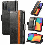 CustodiaNeo Business Custodia in pelle PU con doppia fibbia magnetica con giunzione orizzontale con supporto, slot per carte e portafoglio, For vivo V21, For ZTE Axon 30 5G, For ZTE Nubia Z30 Pro, For Alcatel 1S (2021)