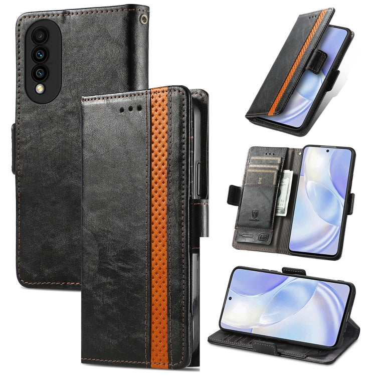 CustodiaNeo Business Custodia in pelle PU con doppia fibbia magnetica con giunzione orizzontale con supporto, slot per carte e portafoglio, For Huawei nova 8 SE Youth, For Huawei P50 Pro, For Huawei P50