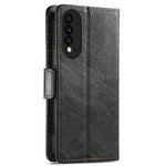CustodiaNeo Business Custodia in pelle PU con doppia fibbia magnetica con giunzione orizzontale con supporto, slot per carte e portafoglio, For Huawei nova 8 SE Youth, For Huawei P50 Pro, For Huawei P50