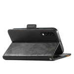 CustodiaNeo Business Custodia in pelle PU con doppia fibbia magnetica con giunzione orizzontale con supporto, slot per carte e portafoglio, For Huawei nova 8 SE Youth, For Huawei P50 Pro, For Huawei P50