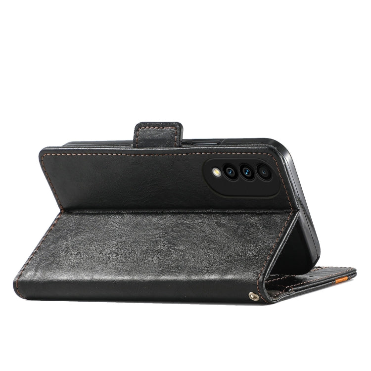 CustodiaNeo Business Custodia in pelle PU con doppia fibbia magnetica con giunzione orizzontale con supporto, slot per carte e portafoglio, For Huawei nova 8 SE Youth, For Huawei P50 Pro, For Huawei P50