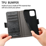 CustodiaNeo Business Custodia in pelle PU con doppia fibbia magnetica con giunzione orizzontale con supporto, slot per carte e portafoglio, For Huawei nova 8 SE Youth, For Huawei P50 Pro, For Huawei P50