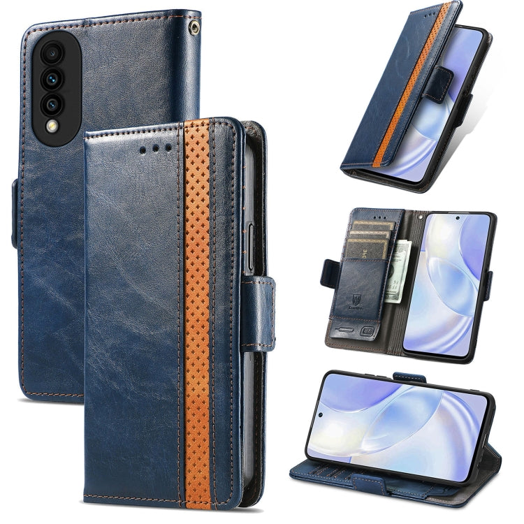 CustodiaNeo Business Custodia in pelle PU con doppia fibbia magnetica con giunzione orizzontale con supporto, slot per carte e portafoglio, For Huawei nova 8 SE Youth, For Huawei P50 Pro, For Huawei P50