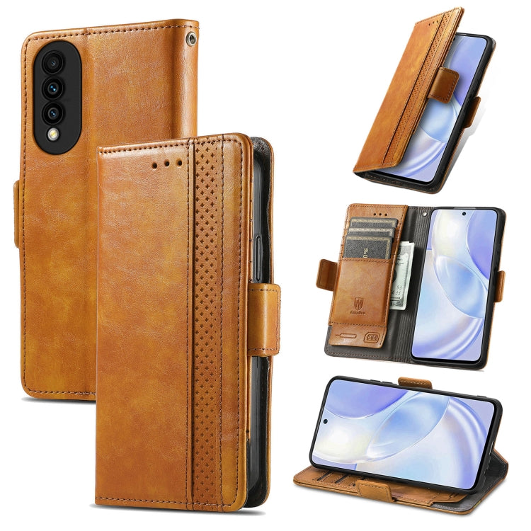 CustodiaNeo Business Custodia in pelle PU con doppia fibbia magnetica con giunzione orizzontale con supporto, slot per carte e portafoglio, For Huawei nova 8 SE Youth, For Huawei P50 Pro, For Huawei P50