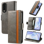 CustodiaNeo Business Custodia in pelle PU con doppia fibbia magnetica con giunzione orizzontale con supporto, slot per carte e portafoglio, For Huawei nova 8 SE Youth, For Huawei P50 Pro, For Huawei P50