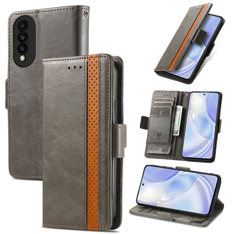 CustodiaNeo Business Custodia in pelle PU con doppia fibbia magnetica con giunzione orizzontale con supporto, slot per carte e portafoglio, For Huawei nova 8 SE Youth, For Huawei P50 Pro, For Huawei P50