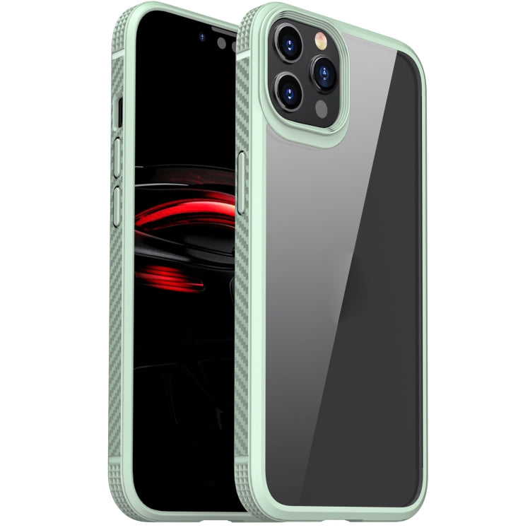 Custodia antiurto TPU fibra carbonio per iPhone 11 Pro Max
