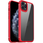 Custodia antiurto TPU fibra carbonio per iPhone 11 Pro Max