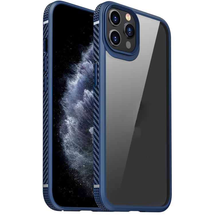 Custodia antiurto TPU fibra carbonio per iPhone 11 Pro Max