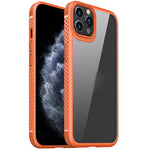 Custodia antiurto TPU fibra carbonio per iPhone 11 Pro Max