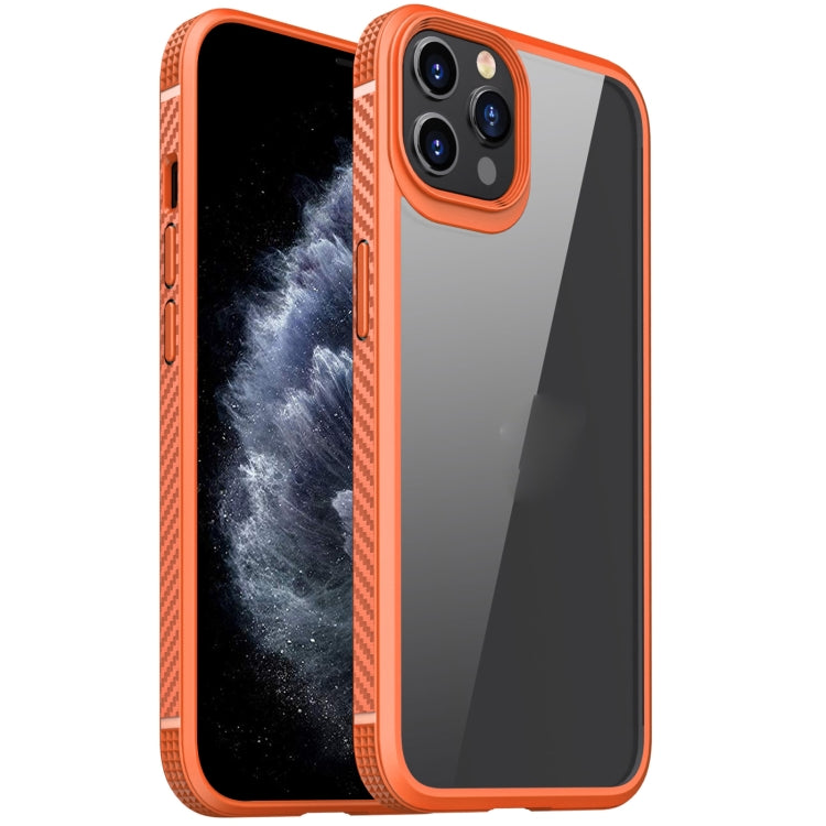 Custodia antiurto TPU fibra carbonio per iPhone 11 Pro Max