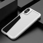 Custodia antiurto TPU e PC per iPhone X e XS