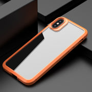 Custodia antiurto per airbag a quattro angoli in fibra di carbonio serie MG TPU + Clear PC, For iPhone X / XS, For iPhone XR, For iPhone XS Max