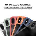 Custodia antiurto TPU e PC per iPhone X e XS