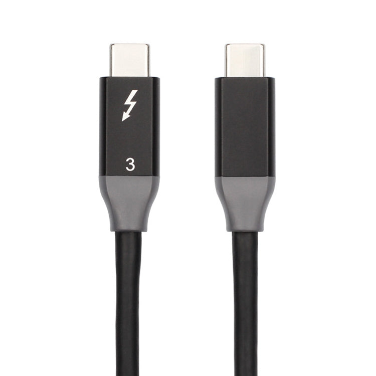 Cavo dati da 100 W USB-C / Type-C 4.0 maschio a USB-C / Type-C 4.0 maschio bicolore con funzionalità complete per Thunderbolt 3, 0.31m, 0.61m, 0.95m, 1.22m