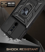 Cover per fotocamera scorrevole Custodia protettiva in TPU + PC, For Xiaomi Redmi 9, For Xiaomi Redmi 9A, For Xiaomi Redmi Note 9S