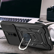Cover per fotocamera scorrevole Custodia protettiva in TPU + PC, For Xiaomi Redmi 9, For Xiaomi Redmi 9A, For Xiaomi Redmi Note 9S