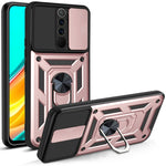 Cover TPU con copri fotocamera scorrevole per Xiaomi Redmi 9A