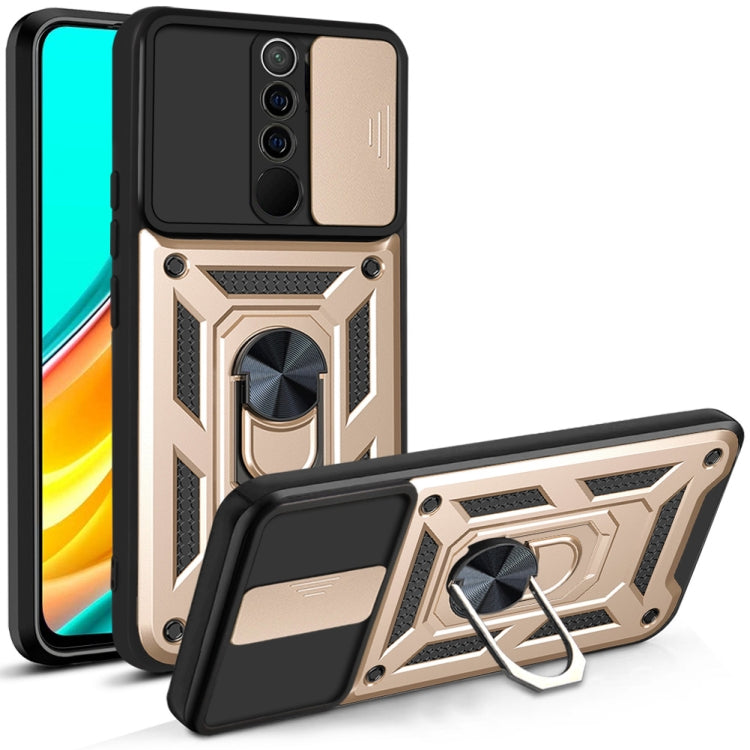 Cover TPU con copri fotocamera scorrevole per Xiaomi Redmi 9A