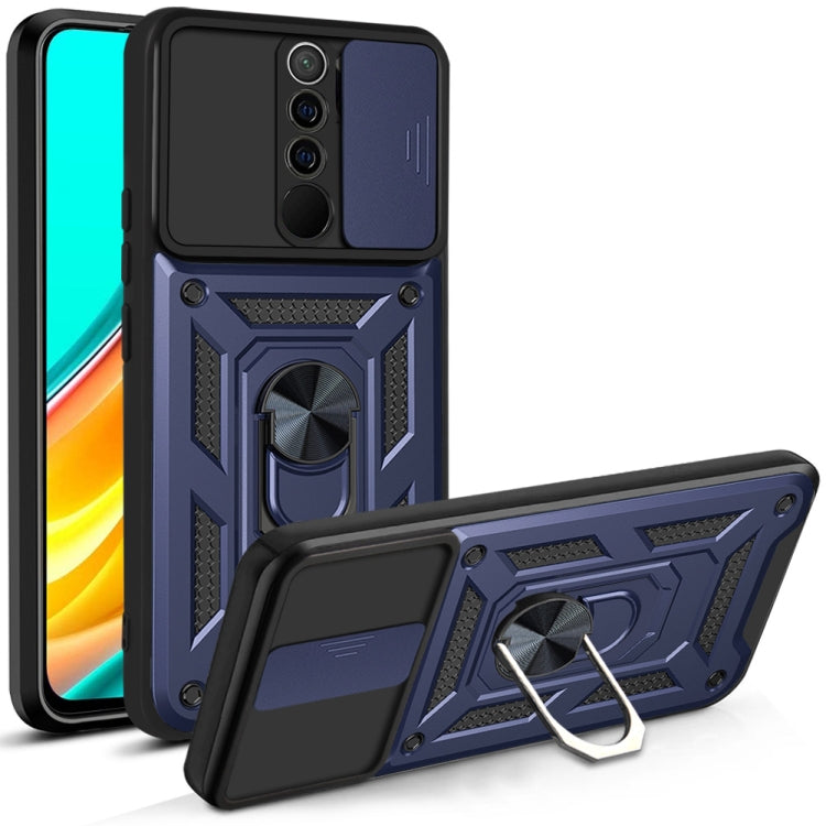 Cover TPU con copri fotocamera scorrevole per Xiaomi Redmi 9A